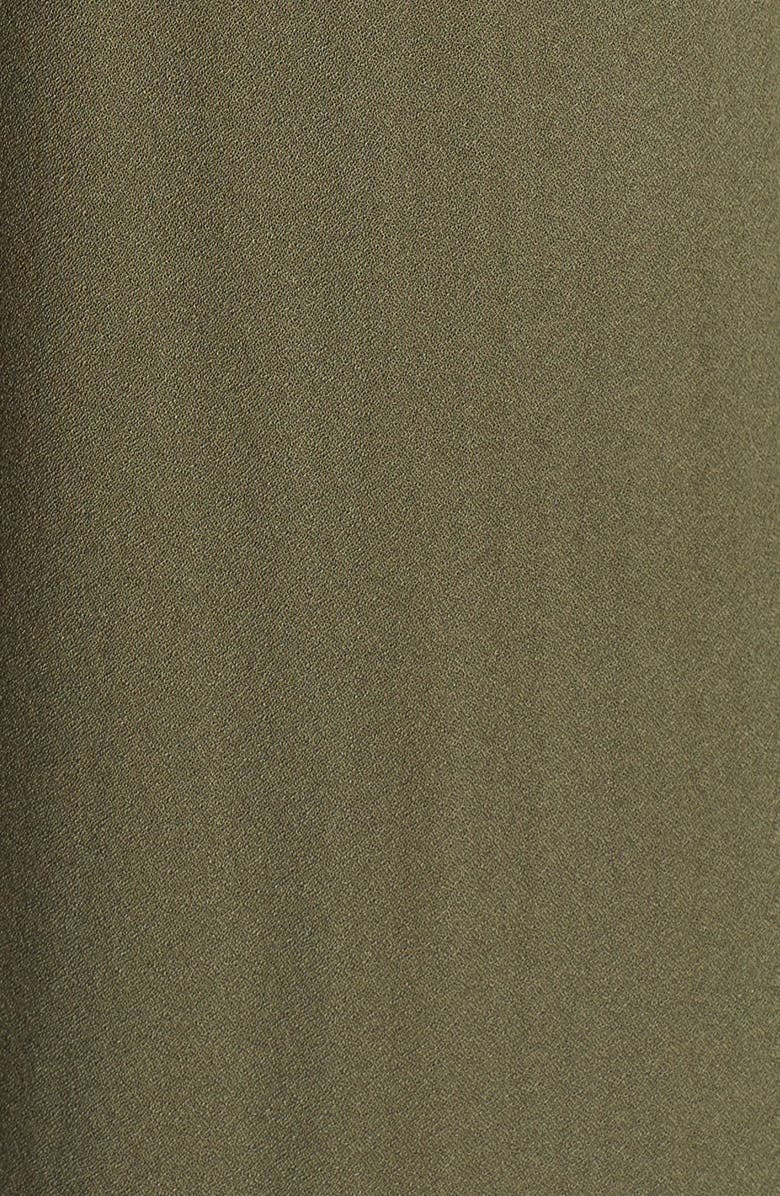 WAYF Lace-Up Shirtdress, Alternate, color, 