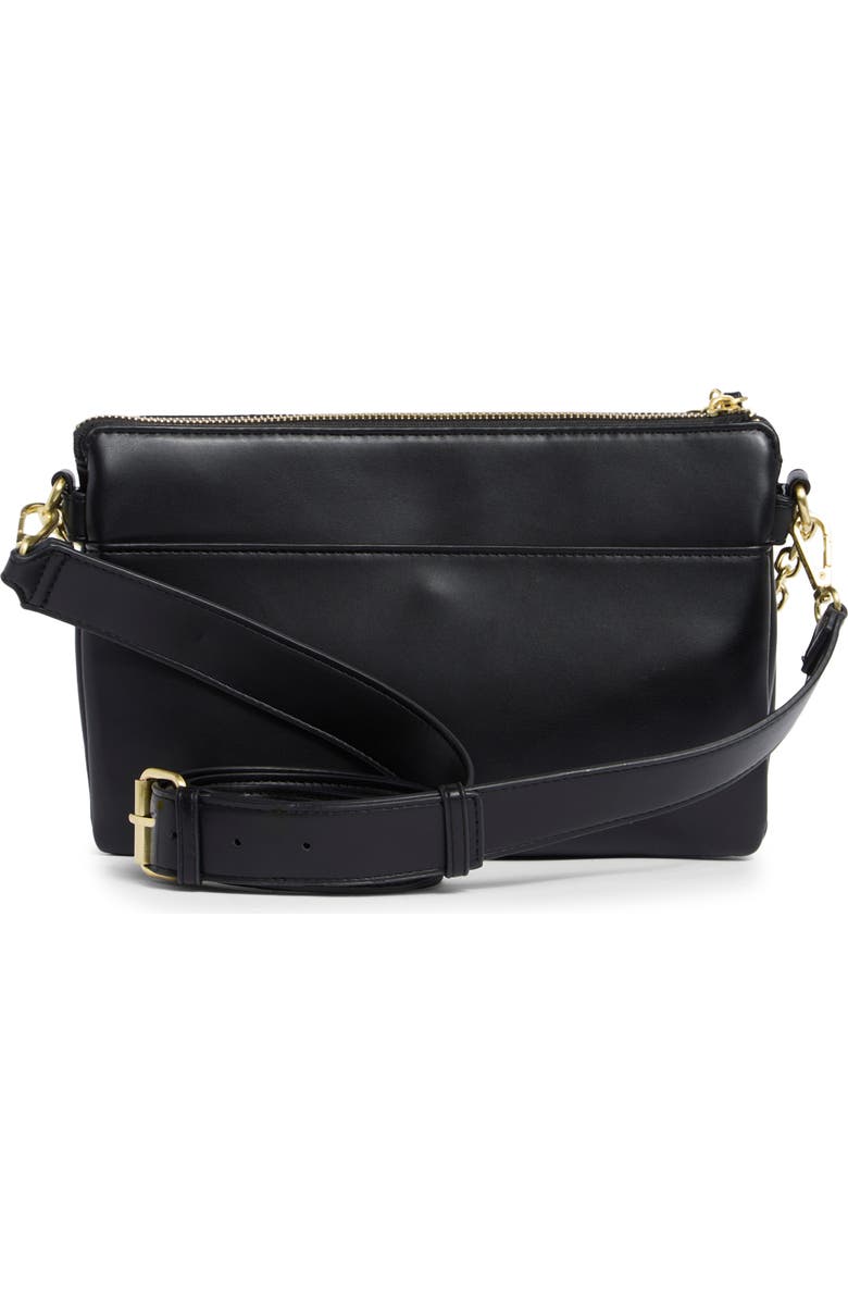 BCBG Quilted Double Compartment Crossbody Bag, Alternate, color,