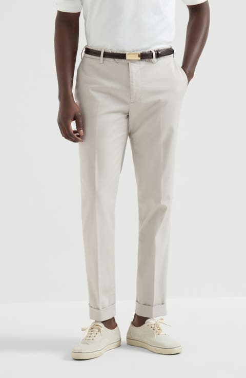 Comfort gabardine trousers