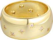 Adornia Chubby Stars Band Ring