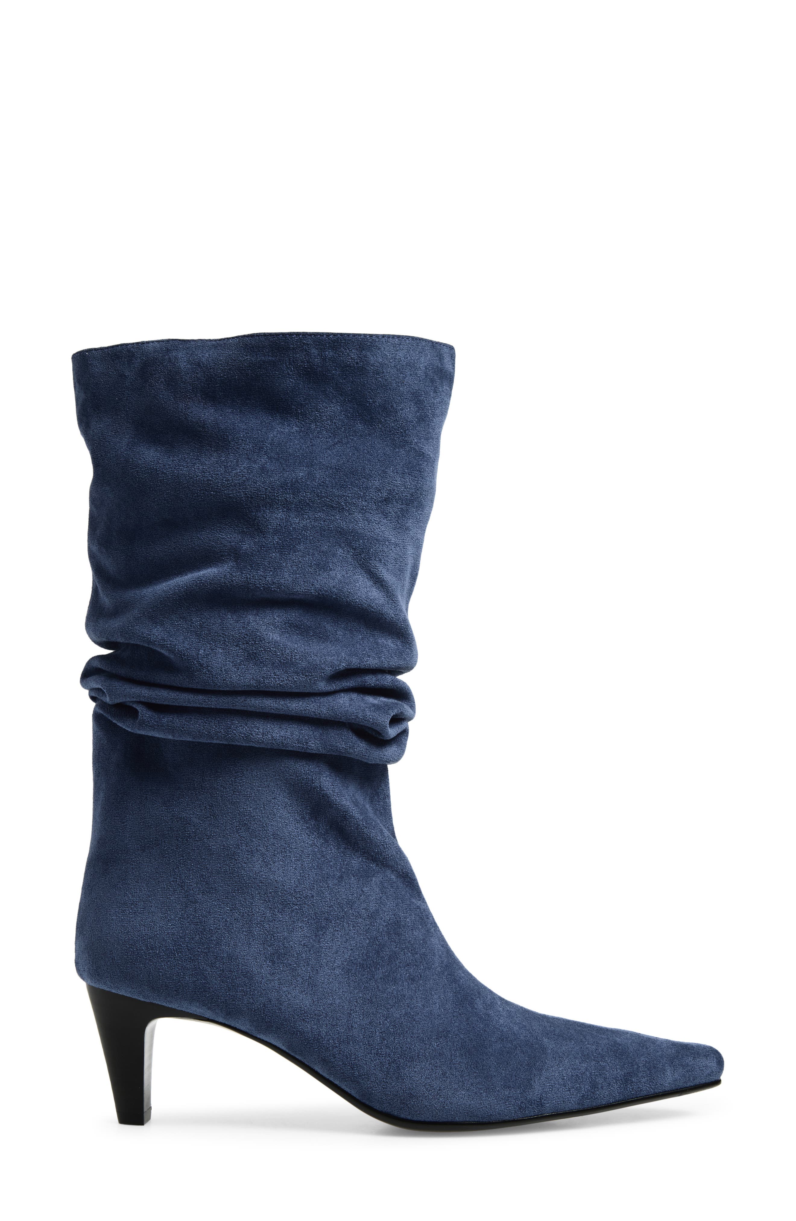 Trixxie Bootie, Alternate, color, BLUE SUEDE