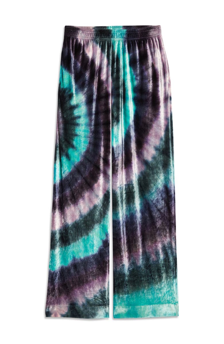 Acne Studios Pexto Tie Dye Oversize Velour Joggers, Alternate, color, 