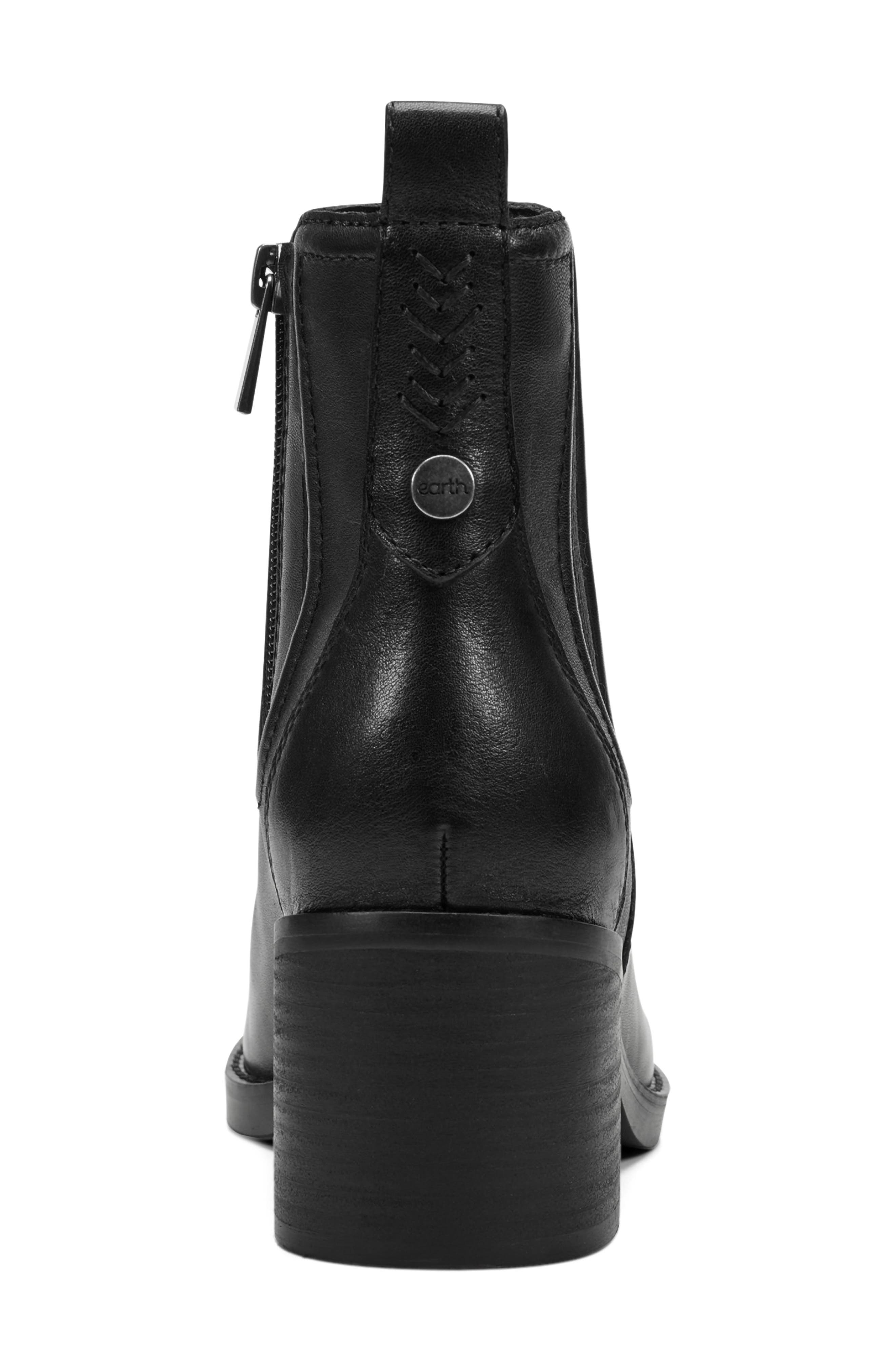 Earth<sup>®</sup> Cassi Side Zip Boot, Alternate, color, Black