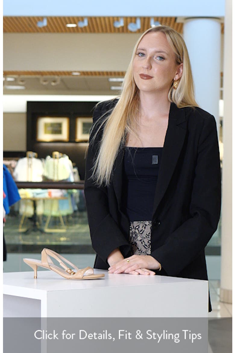 Kellie Ankle Strap Sandal video