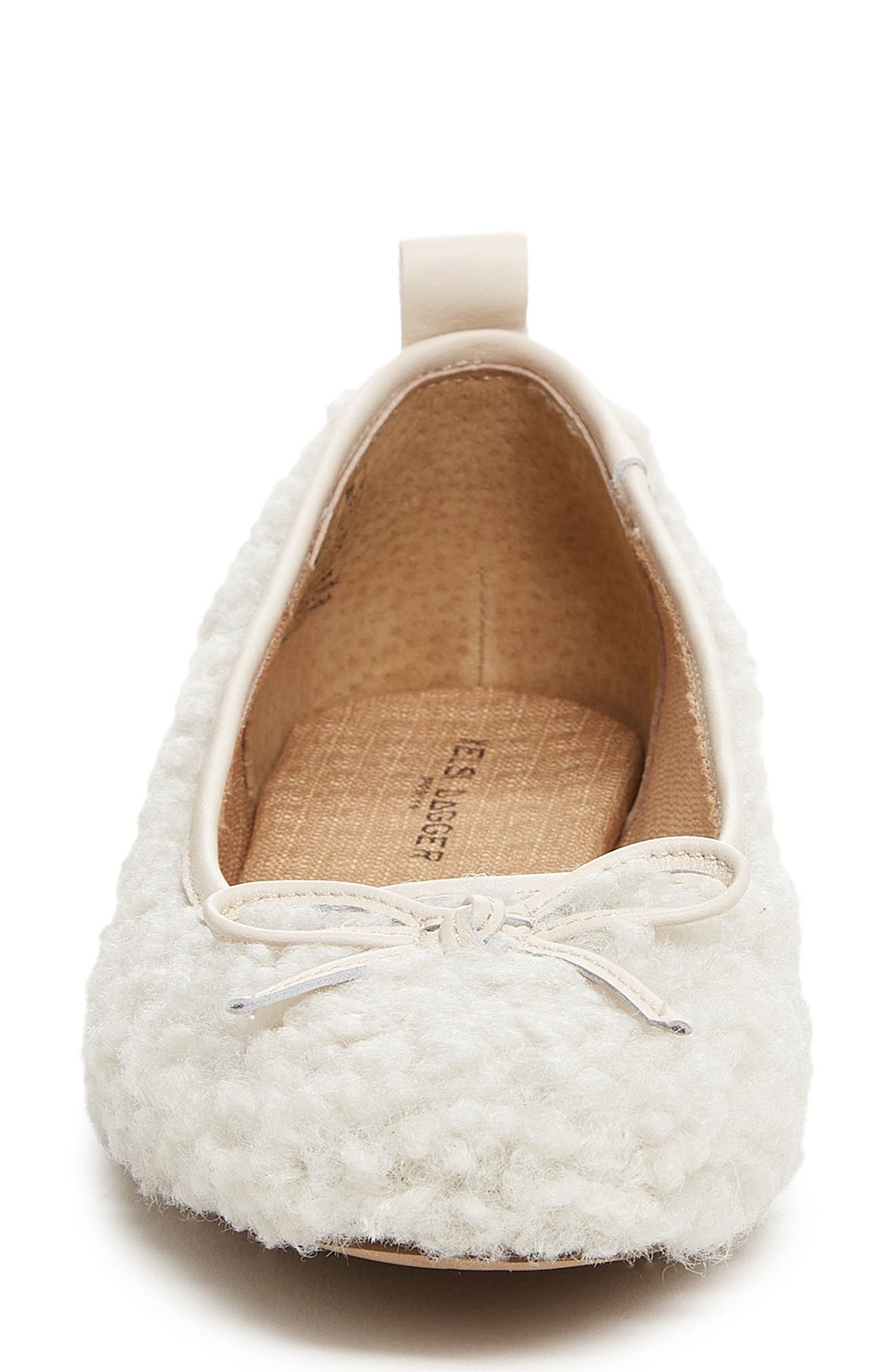 Frankie Square Toe Ballet Flat, Alternate, color, NATURAL