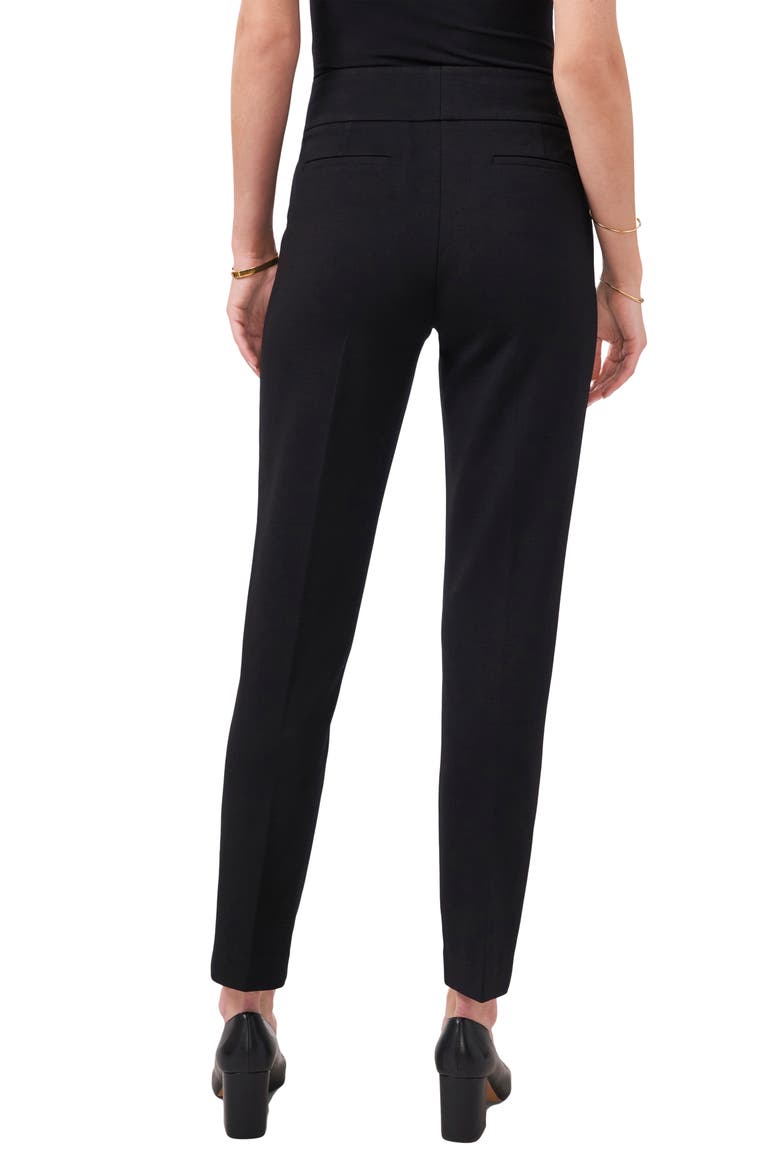Ponte Ankle Pants, Alternate, color, BLACK
