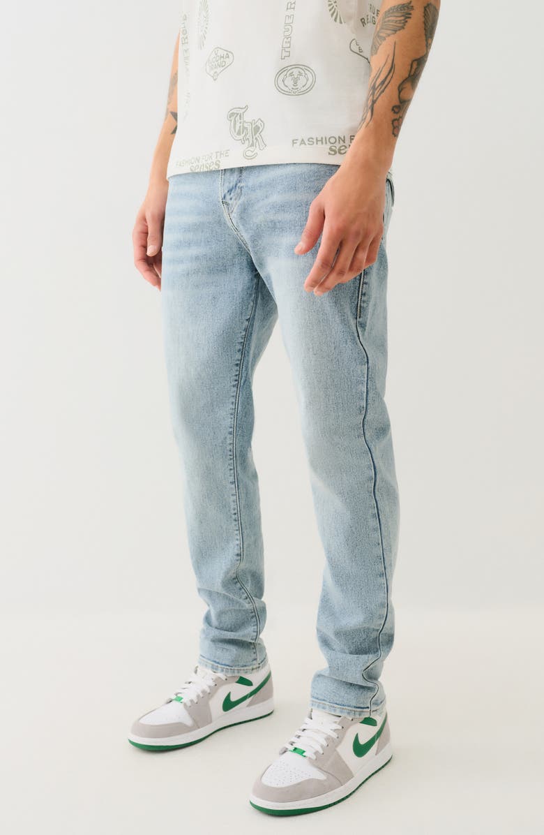 True Religion Rocco Flap Pocket Skinny Jeans, Alternate, color, 