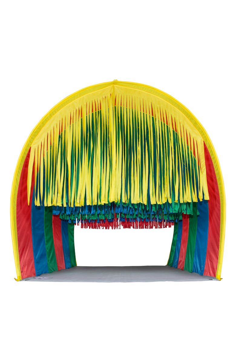 Pacific Play Tents Giant Sensory 9.5-Foot Walk-Through Tunnel, Alternate, color, Red Blue Yellow