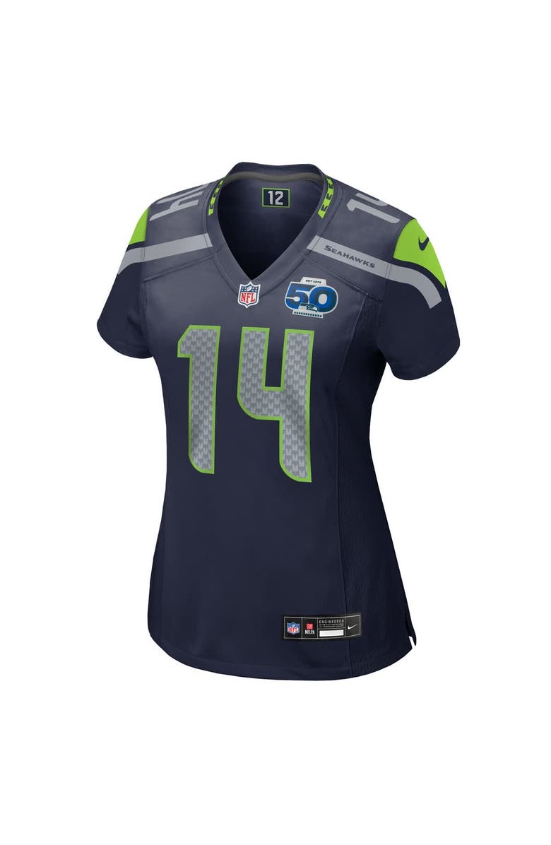 Nike Women
s Nike Sam Darnold College Navy Seattle Seahawks Team 50th Season Game Jersey, Alternate, color, College Navy