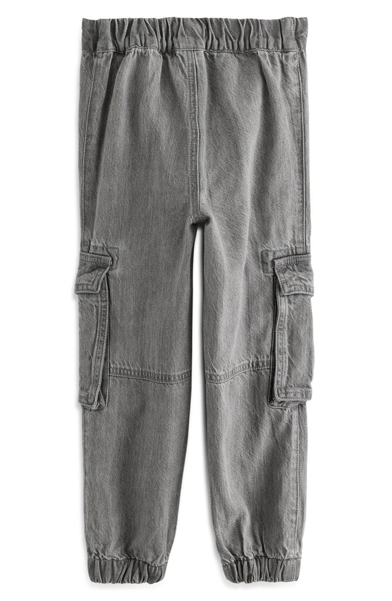 smALLSAINTS by ALLSAINTS Kids' Denim Cargo Joggers, Alternate, color, 