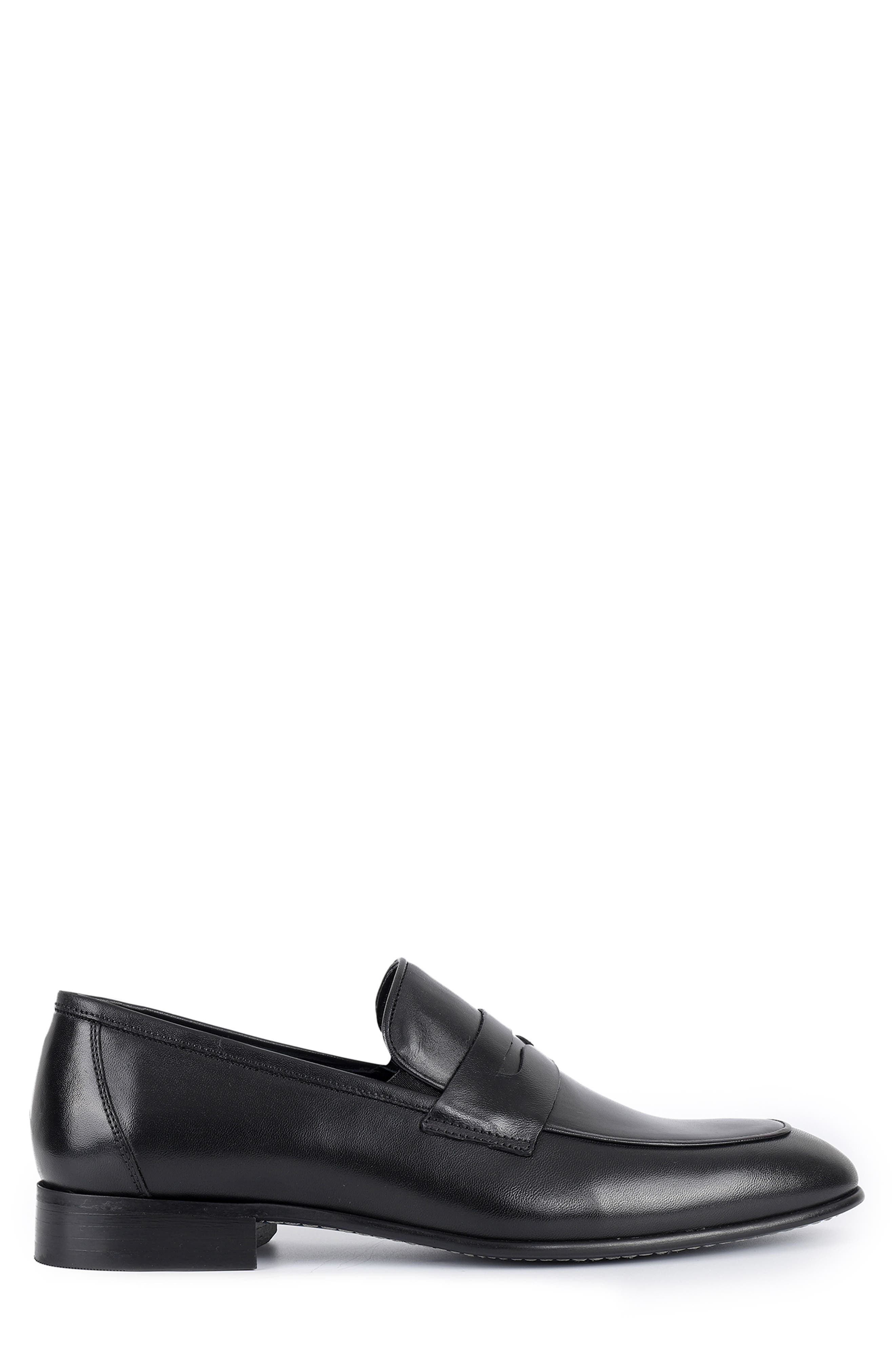 VELLAPAIS Decalle Penny Loafer, Alternate, color, Black
