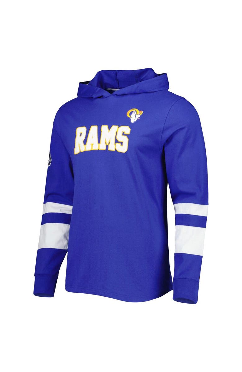Tommy Hilfiger Men's Tommy Hilfiger Royal/White Los Angeles Rams Alex Long Sleeve Hoodie T-Shirt, Alternate, color, Royal