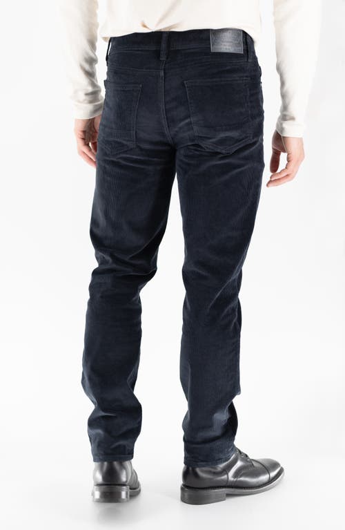 Devil-dog Dungarees Stretch Corduroy Five Pocket Pants In Black