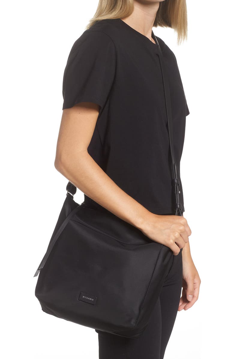 AllSaints Nilo Kita Nylon Shoulder Bag, Alternate, color,