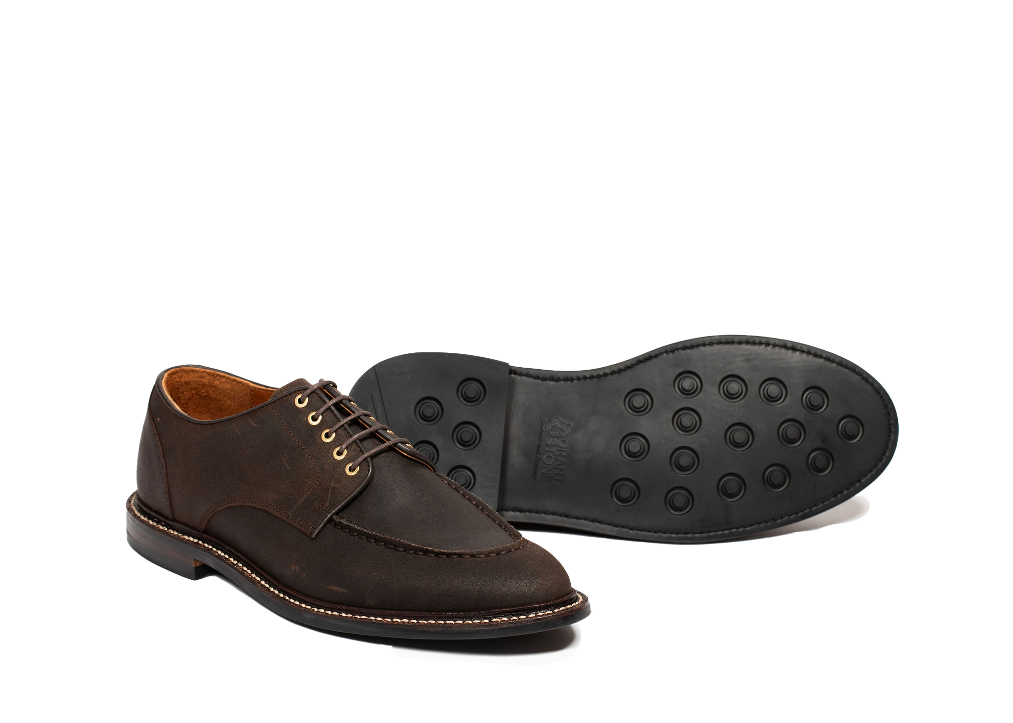 Moc Toe Derby, Alternate, color, Tobacco Waxed Commander