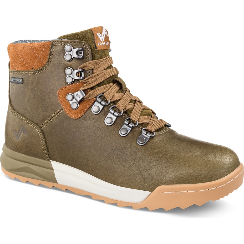 Forsake Patch Waterproof Mid Hiking Boot In Green