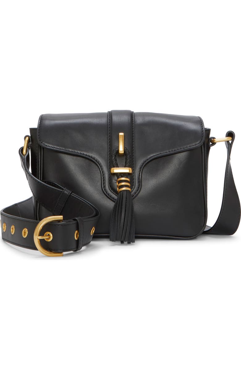 Vince Camuto Maecy Leather Crossbody Bag, Main, color,