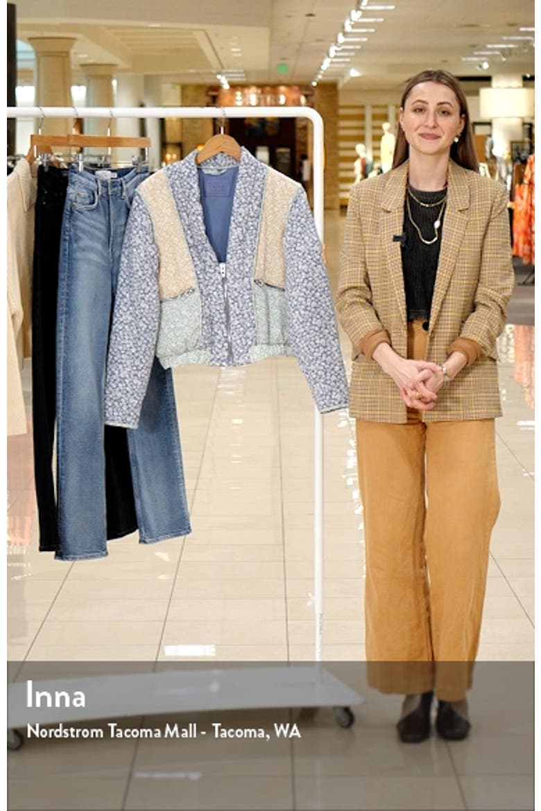 Quilted Floral Jacket video