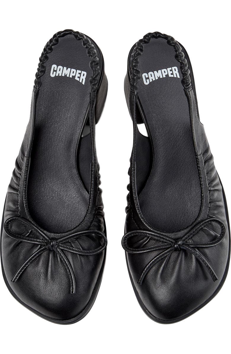 Camper Kora Slingback Pump, Alternate, color, Black