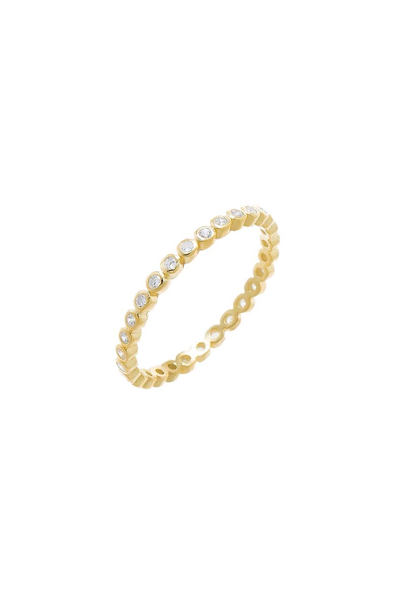 Colored Thin Bezel CZ Ring, Main, color, Gold