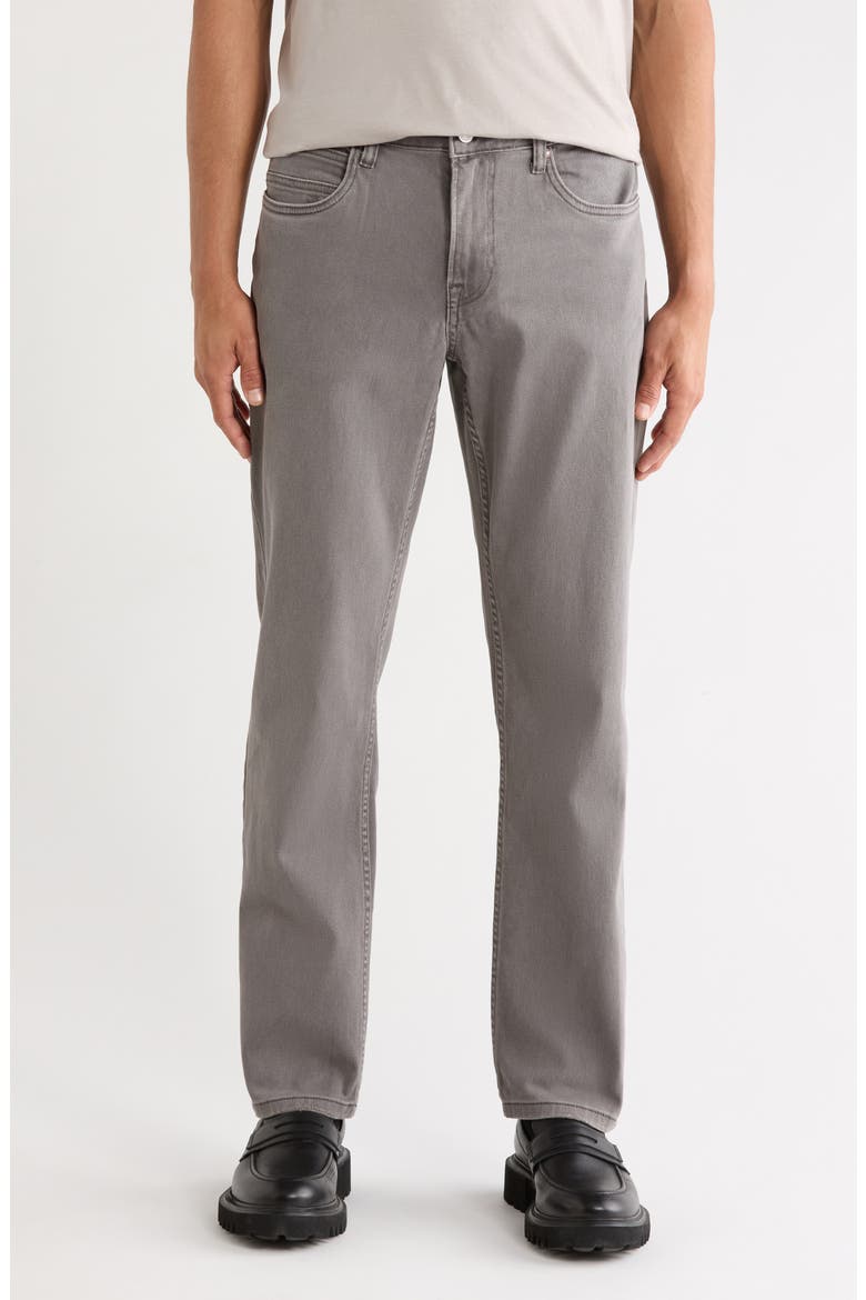 Color Straight Fit Jeans, Main, color, CASTLEROCK