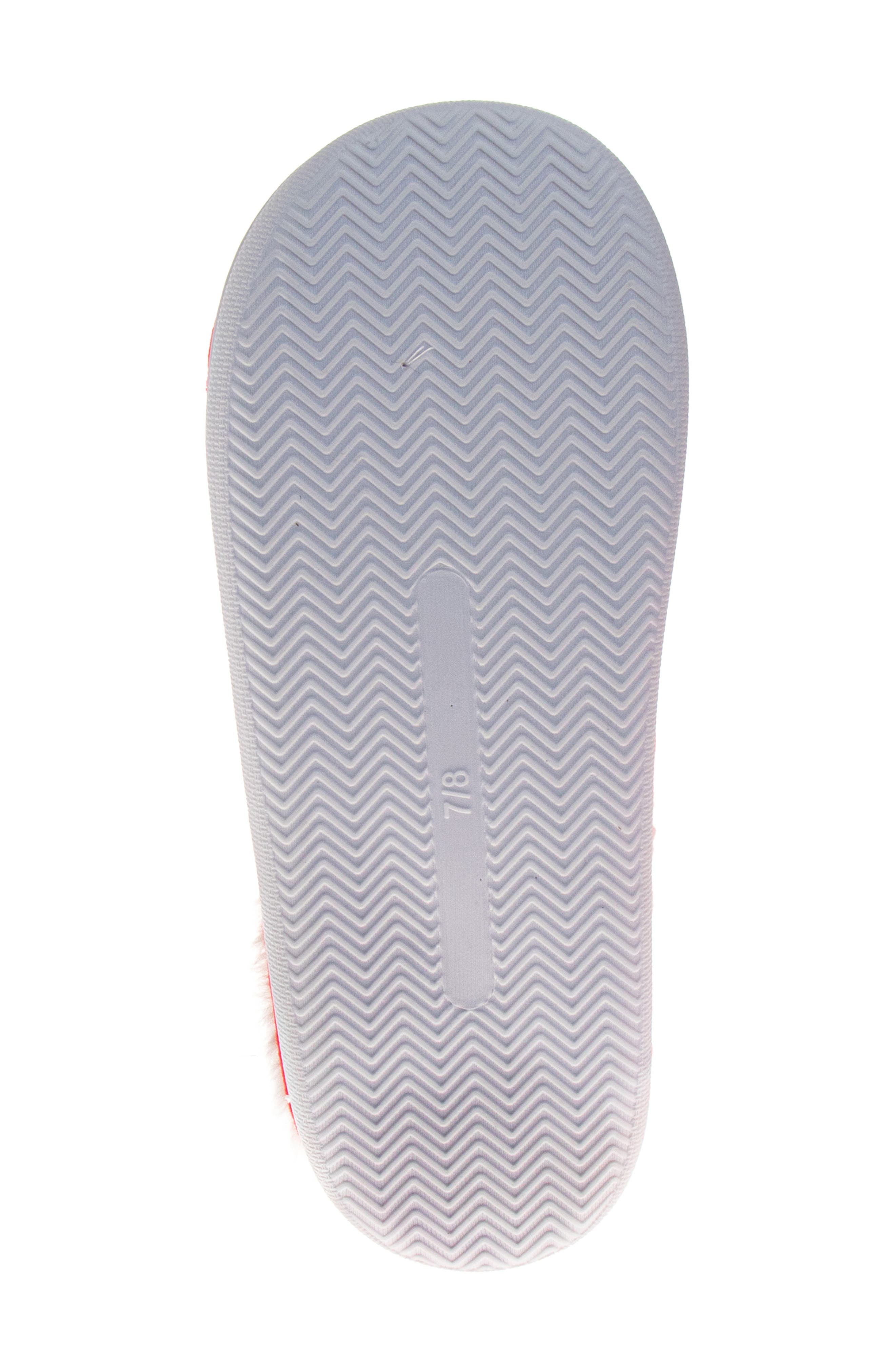 Coca Cola Coca-Cola<sup>®</sup> Faux Fur Trim Slipper, Alternate, color, 