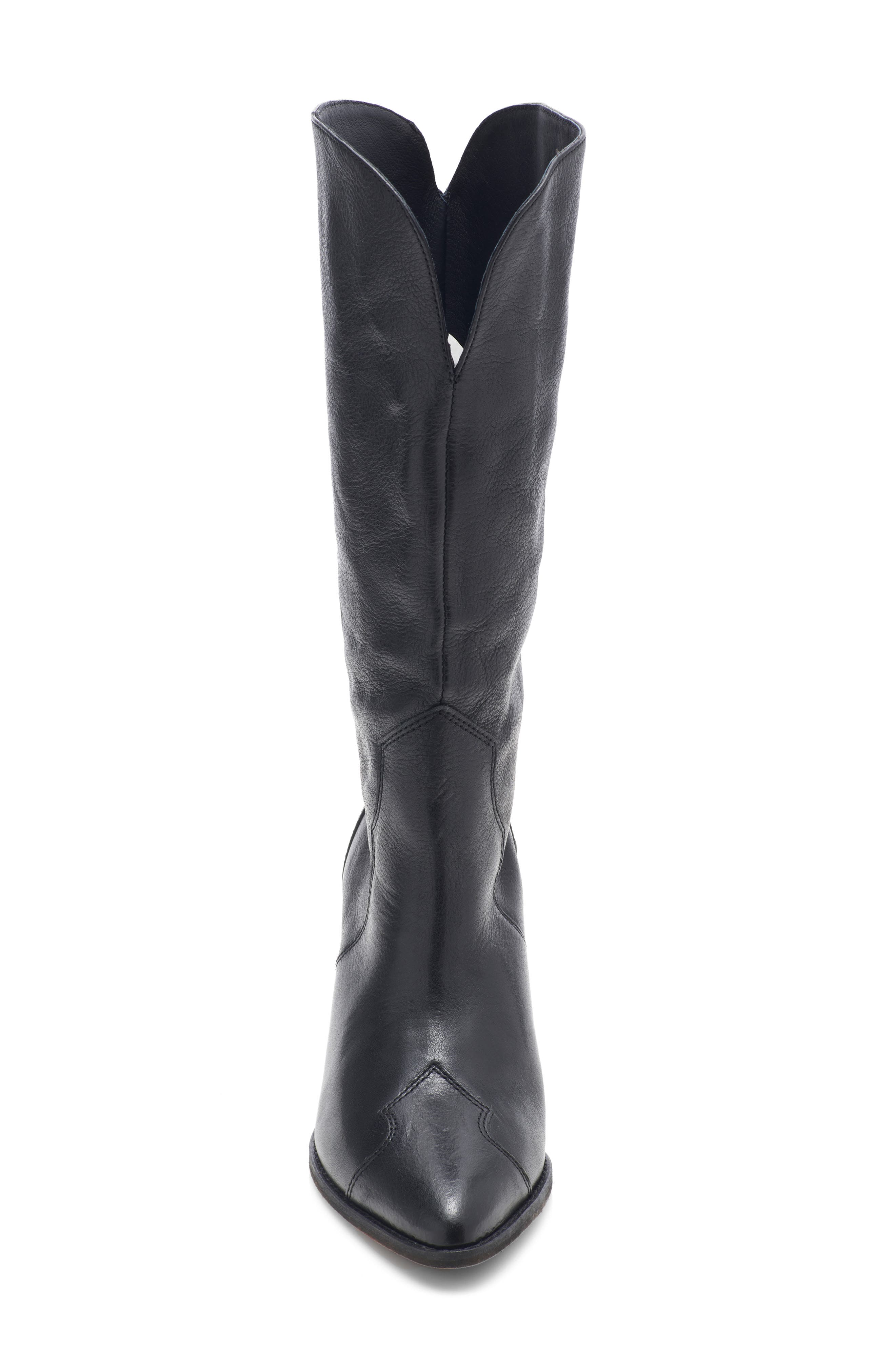 Shayne Western Boot, Alternate, color, BLACK