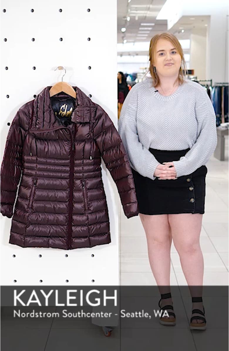 Asymmetrical Puffer Jacket, sales video thumbnail