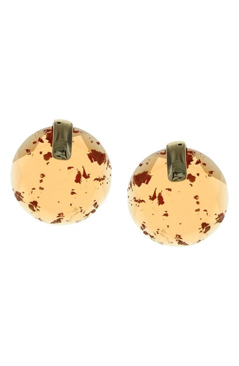 Didi Cut Ice Stud Earrings