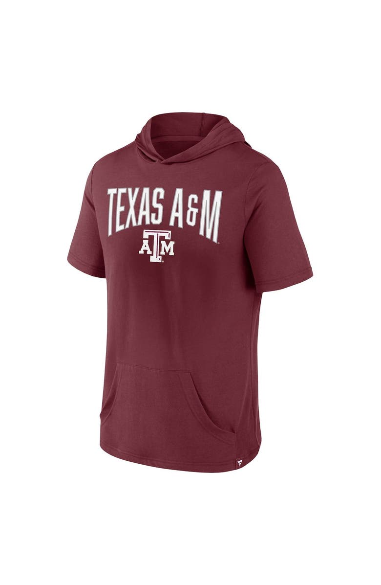 FANATICS Men's Fanatics Branded Maroon Texas A&M Aggies Outline Lower Arch Hoodie T-Shirt, Alternate, color, Maroon