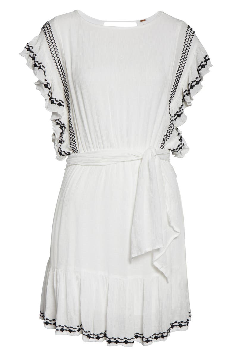 Free People Weekend Brunch Minidress, Alternate, color,