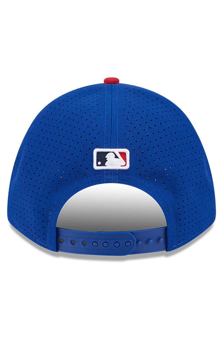 New Era Men's New Era Blue/Red  Los Angeles Dodgers 2025 MLB All-Star Game Workout 9FORTY M-Crown Adjustable Hat, Alternate, color, 