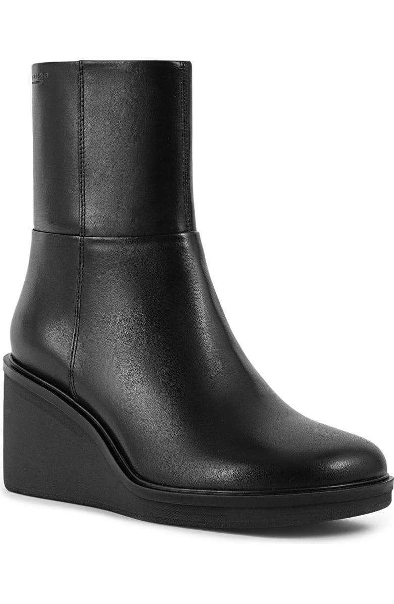 Vagabond Shoemakers Deena Platform Wedge Bootie, Main, color, Black