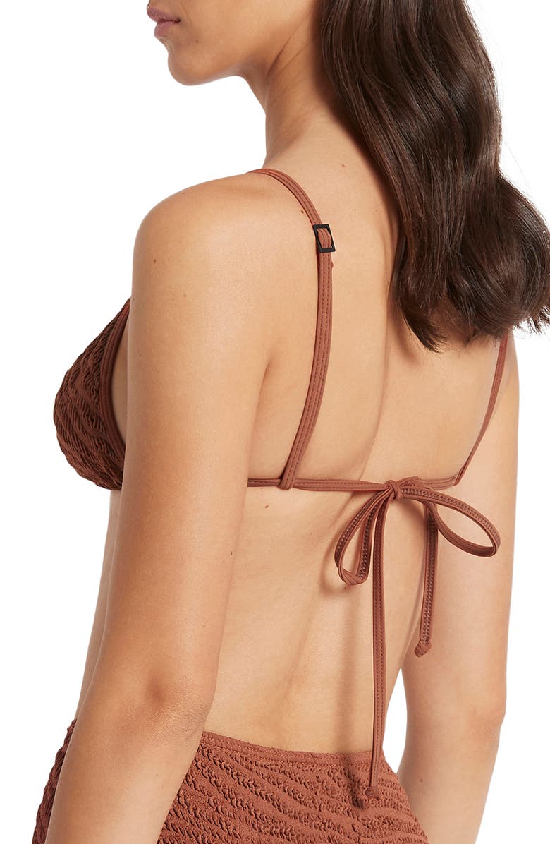 bond-eye Luna Triangle Bikini Top, Alternate, color, 