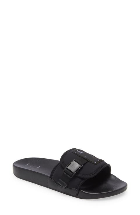 Logo Patch Slide Sandal (Men)