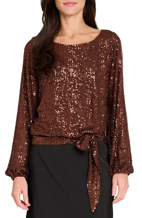 Sequin Top (Petite)