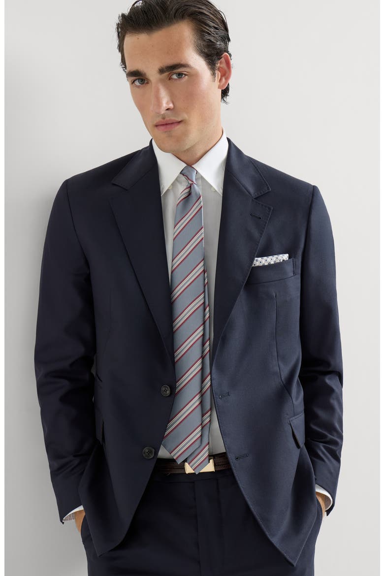 Cashmere blazer, Alternate, color, Navy Blue
