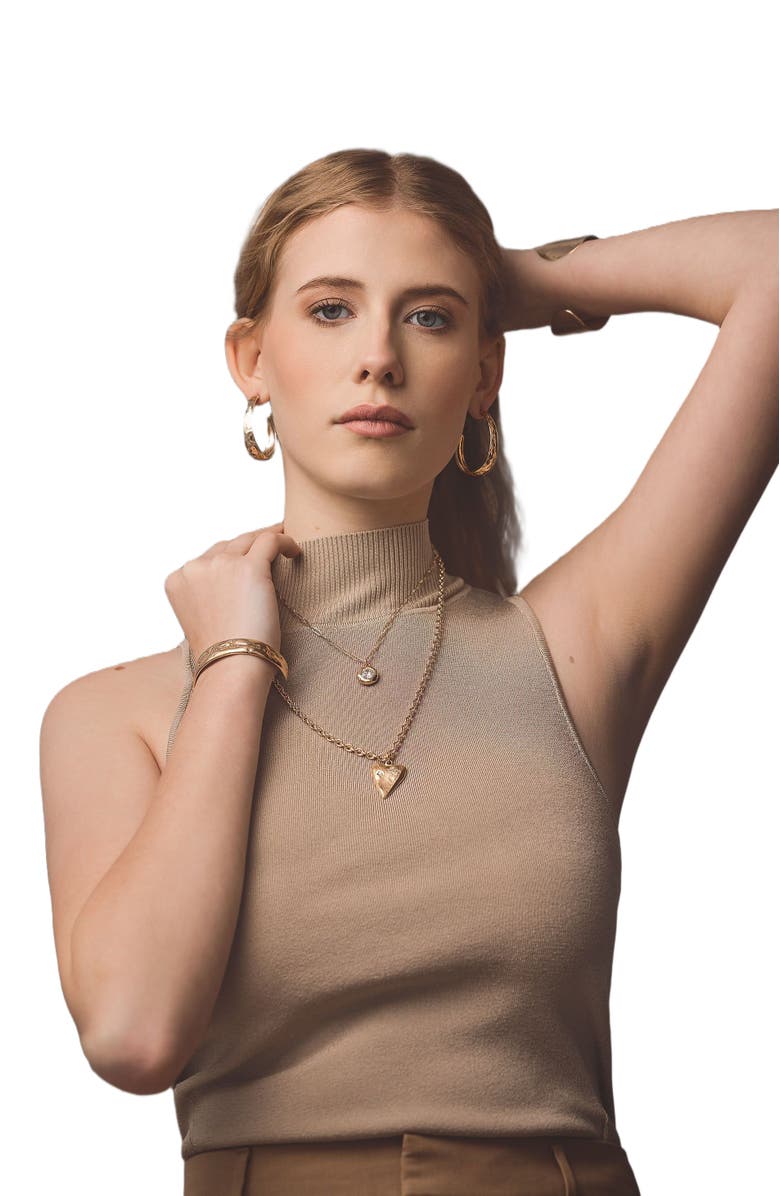 Collection 1304 Twinkle Necklace, Alternate, color, Gold