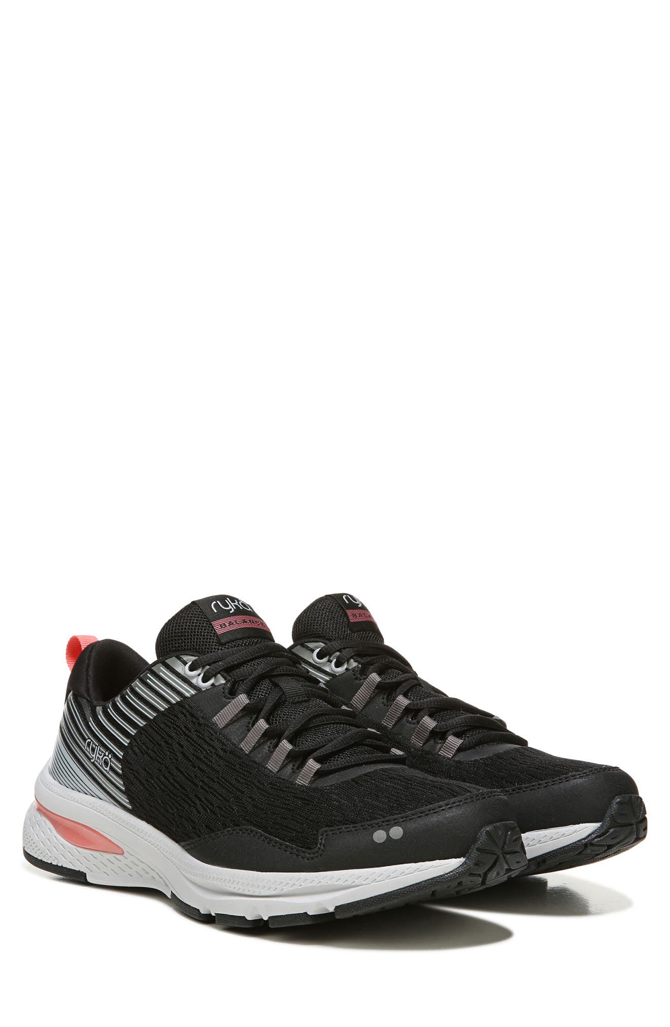 Ryka Balance Athletic Sneaker, Alternate, color, BLACK/ GREY