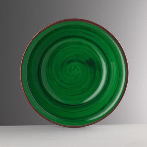 Mario Luca Giusti St. Tropez Salad/dessert Plate In Green