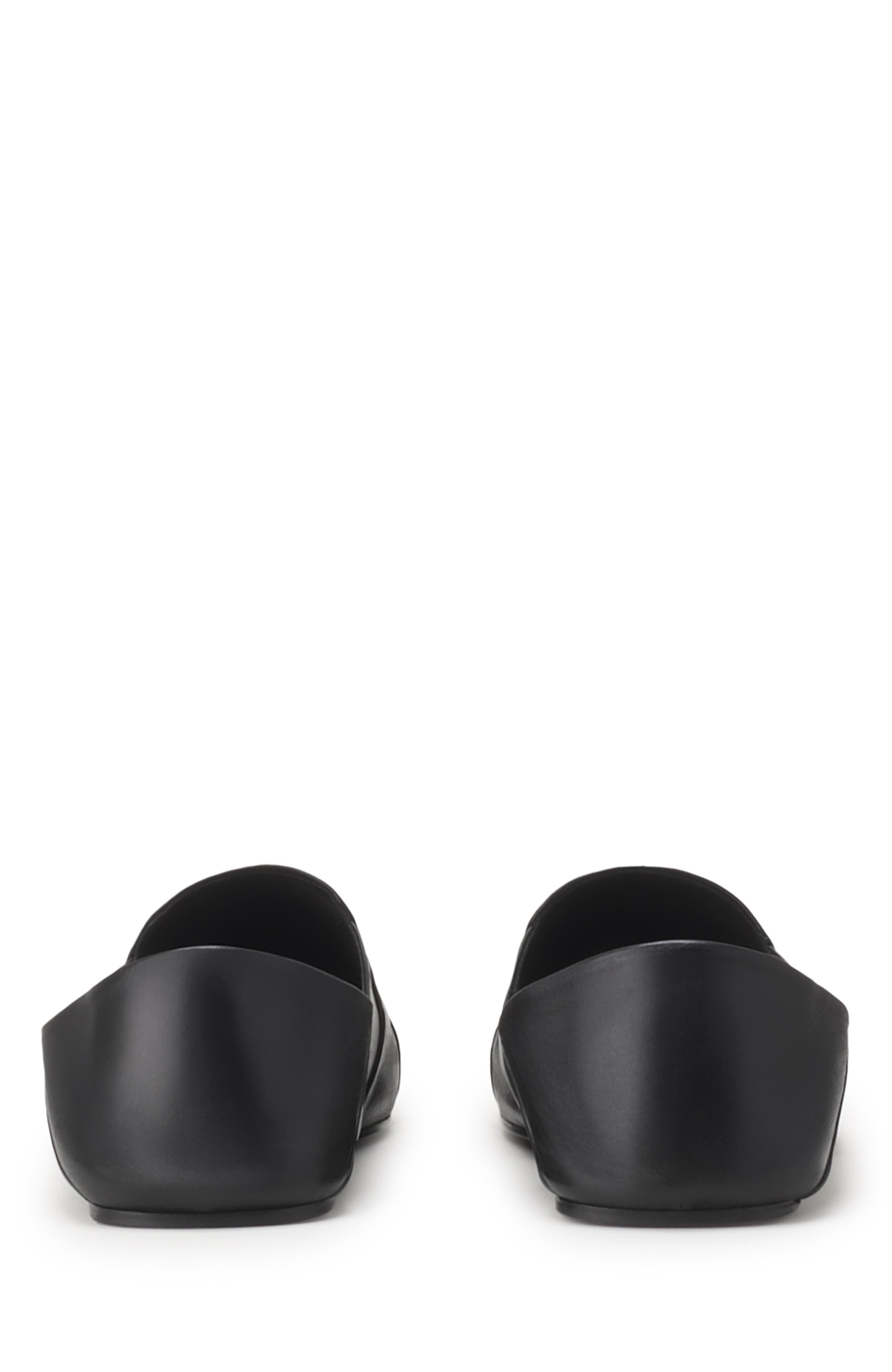Soft Loafers In Leather, Alternate, color, Black