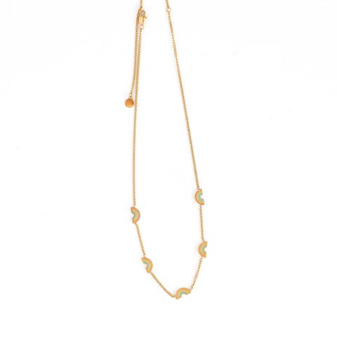 Rainbow Repeat Necklace