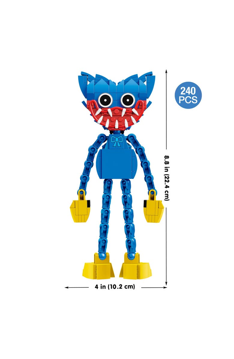 Brickcraft Poppy Playtime Huggy Wuggy Building Set, Alternate, color, Yellow