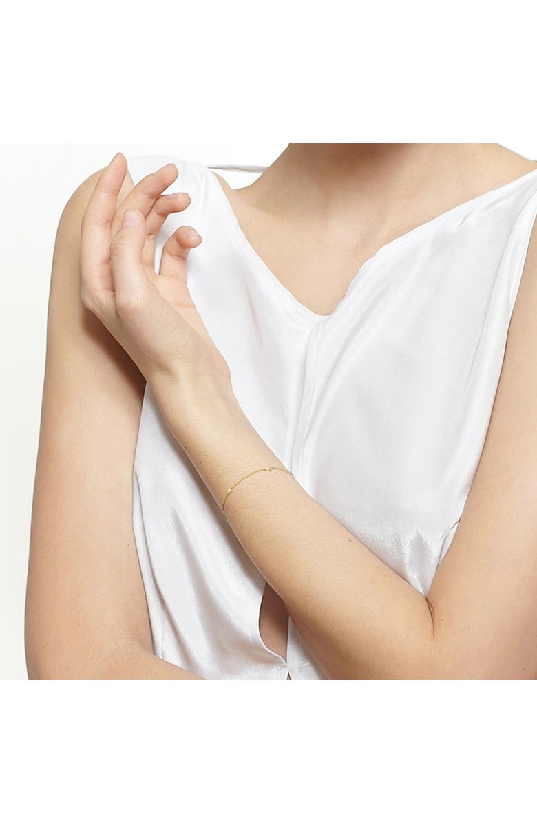 Julianna B. Diamond Station Chain Bracelet 14k, Alternate, color, 14K Yellow Gold