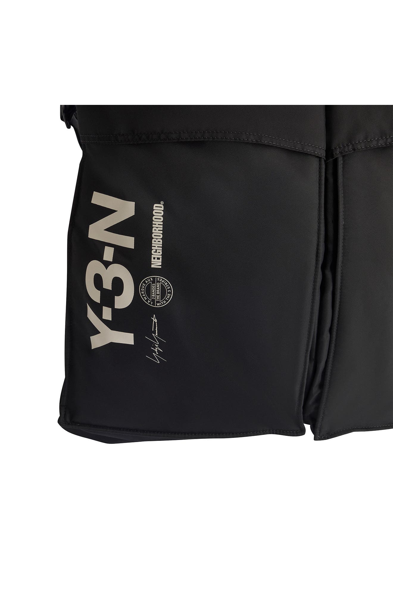 Y-3 x Neighborhood Nylon Tote, Alternate, color, 