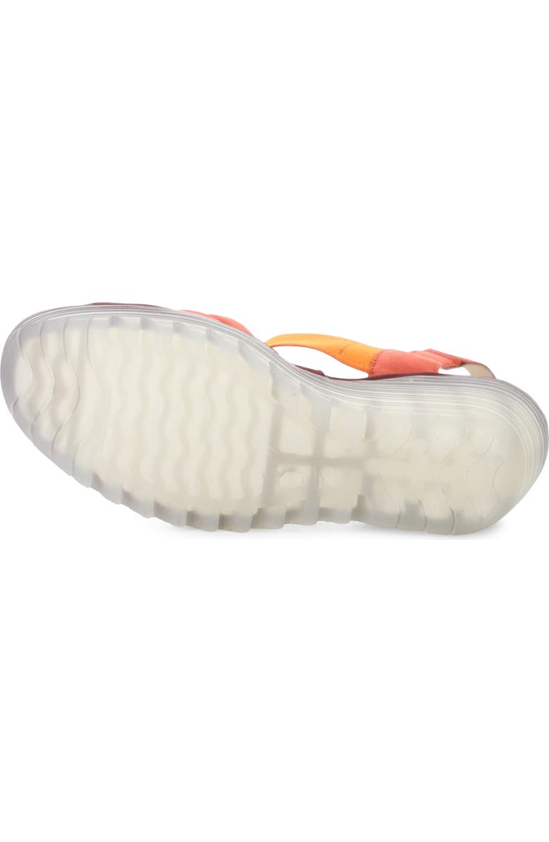 Fly London Yiko Platform Wedge Sandal, Alternate, color, 003 Devil Red Cupido