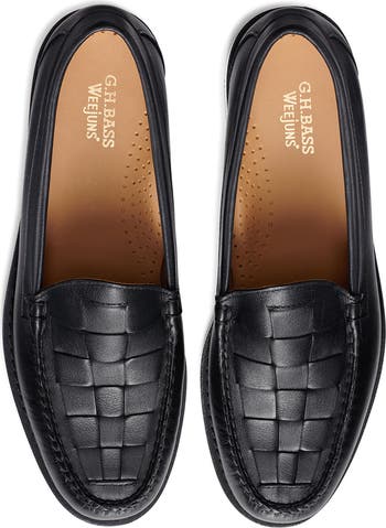 Larson Woven Weejun Penny Loafer