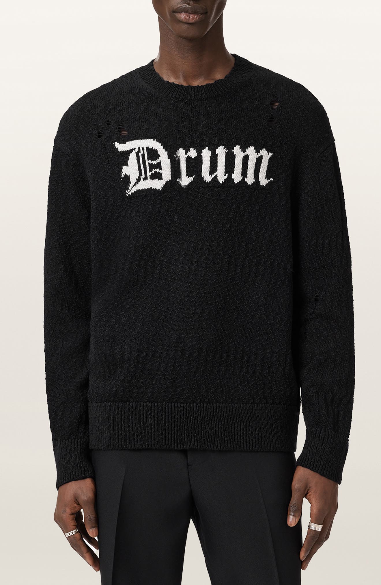selected BLACK/ CHALK WHITE