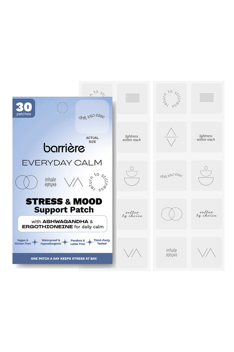Everyday Calm Patch, Main, color, BLACK