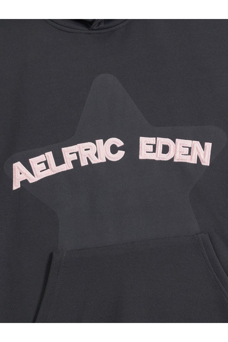 Colorful Eden Star Pullover Hoodie, Alternate, color, Dark Grey